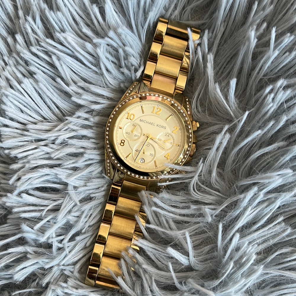 Gold Michael Kors Watch